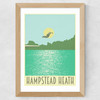 Hampstead Heath Wide Oak Frame