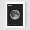 Moon Medium White Frame