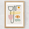 Feel Good III Wide Oak Frame