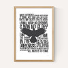 The Nights Watch Oath Print - Game of Thrones