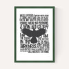 The Nights Watch Oath Print - Game of Thrones