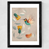 Hummingbird by Dieter Braun Wide Black Frame