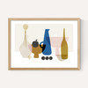 Still Life With Black Apple