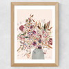 Blossoms by Dan Hobday Wide Oak Frame