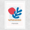 Paradis Wide White Frame