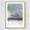 Drama III Medium Oak Frame