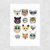 Big Cats by Hanna Melin Unframed Print