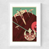 Offset X-Wing - Star Wars Medium White Frame