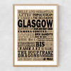 Glasgow Narrow Oak Frame