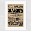 Glasgow Wide White Frame