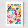 Orchids I Medium White Frame