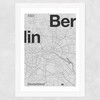 Berlin Club 4 Wide White Frame
