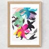 Lily I Wide Oak Frame