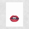 Lips Unframed Print