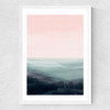 Morning by Dan Hobday Medium White Frame