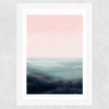 Morning by Dan Hobday Wide White Frame