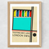 Tooting Bec Lido Wide Oak Frame