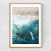 Azure Walk Narrow Oak Frame