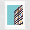 Corbusier Wide White Frame