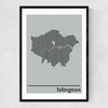 Islington Narrow Black Frame