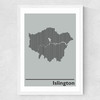 Islington Medium White Frame