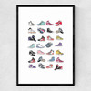 Trainers Narrow Black Frame