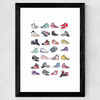 Trainers Wide Black Frame