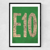 E10 Narrow Black Frame