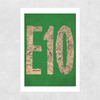 E10 Unframed Print