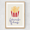 French Fries Medium Oak Frame