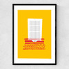 Typewriter - The Shining Narrow Black Frame