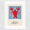 Lobster Wide White Frame