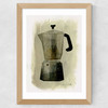 Coffee Pot Wide Oak Frame