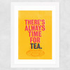Time for Tea Wide White Frame
