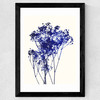 Baby's Breath Wide Black Frame
