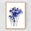 Baby's Breath Narrow Oak Frame