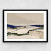 Beach Track Medium Black Frame