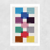 Tube Grid Unframed Print