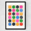 Colourplay III Medium Black Frame