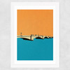 Putney Bridge Wide White Frame