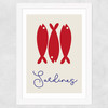 Sardines Wide White Frame