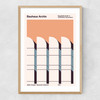 Bauhaus Archive Narrow Oak Frame