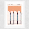 Bauhaus Archive Wide White Frame
