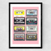 Mixtapes Medium Black Frame