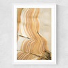 Sandstone Medium White Frame