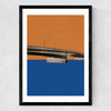 London Bridge Medium Black Frame