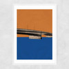London Bridge Narrow White Frame