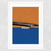 London Bridge Wide White Frame