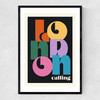 London Calling Narrow Black Frame