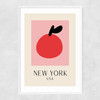 New York by Inoui Narrow White Frame